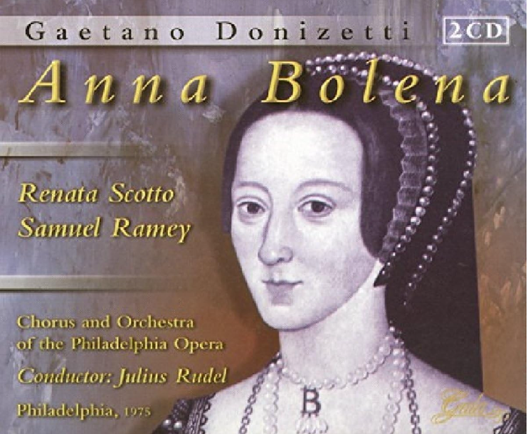 MUSIC CD ALBUM Anna Bolena Gaetano Donizetti