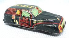 Rare 1950's Friction Car Tin Litho Toy Marx RCA Service TV Repair Japan