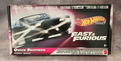 Hot Wheels Fast & Furious Quick Shifters 5 Car Premium Boxed Set BRAND NEW!!!!!