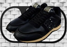 Valentino Garavani Rockstud Rockrunners Black Men s Sneakers Size 44 US 11