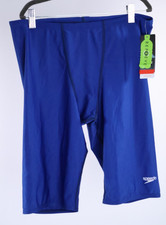 Speedo Pro LT Jammer Shorts Blue Mens Size 36 NWT