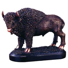 Large Buffalo Statue in Bronze Finish,Sculptures & Figurines