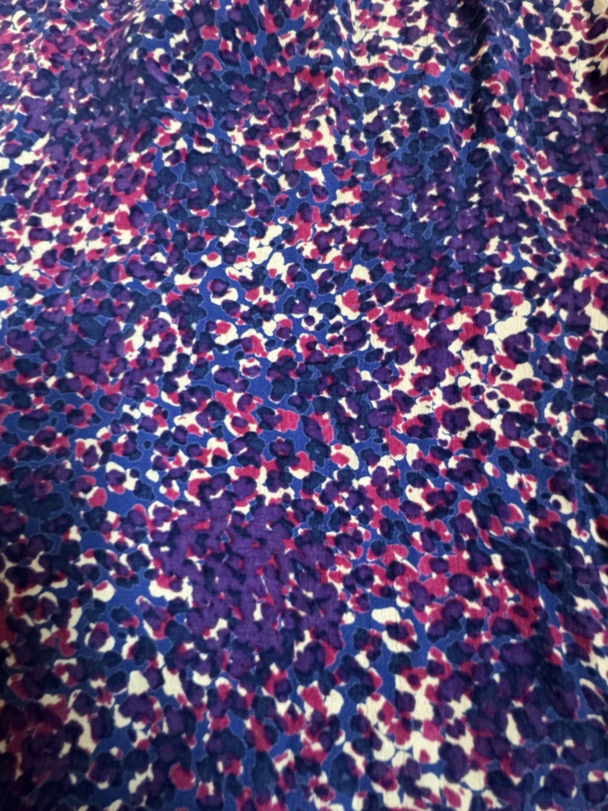 FAT FACE PURPLE MULTI PATTERNED  VISCOSE LONG SLE… - image 11