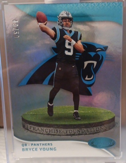 2023 Panini Certified Franchise Foundations Mirror Blue #FF-13 Bryce Young /50