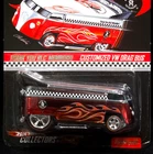 Hot Wheels Customized VW Volkswagen Drag Bus RLC Red Line Club Thank You Car HWC