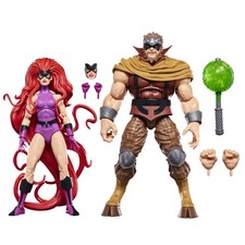 Marvel Legends Series Inhumans Medusa & Gorgon 7 inches Purple Grey