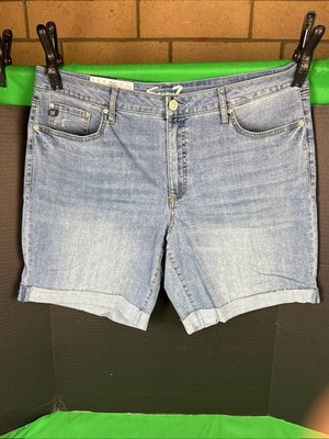 Seven7 Ladies Relaxed Bermuda Short Size 10 Thrive