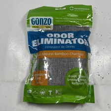 Gonzo Natural Magic Odor Eliminator Air Purifying Bamboo Charcoal 1 Medium Bag