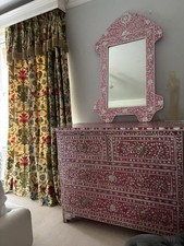 3M THERMAL BLACKOUT BESPOKE  DESIGNER ZOFFANY POMPADOUR FRENCH LINEN CURTAINS