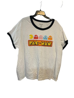 MJC Pac-Man Women's Retro Pacman Video Game Sleep Shirt 3XL