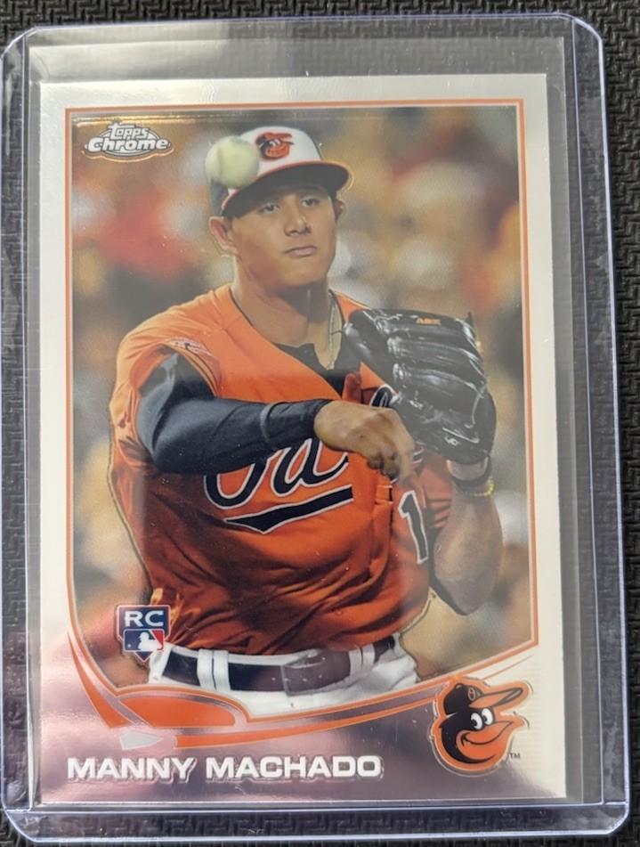 2013 Topps Chrome Manny Machado RC Rookie #12 Baltimore Orioles/San Diego Padres