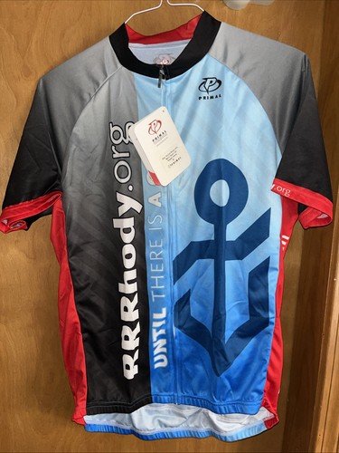 Maillot Primal Sport Coupe Raglan Tour De Cure, Rouge Taille L – Parfait Pour Le Cyclisme