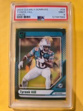 2023 Panini Clearly Donruss - Tyreek Hill #32 Green /25