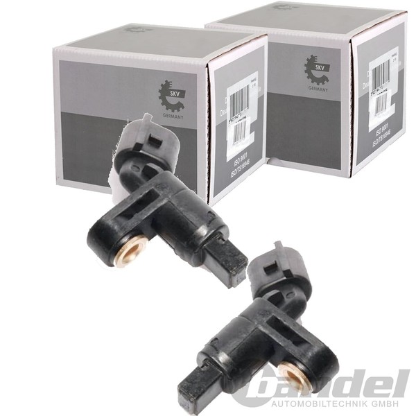 2X Esen SKV ABS-SENSOREN Vorne Passend FÜR Audi A3 TT Seat Arosa Cordoba Ibiza-image