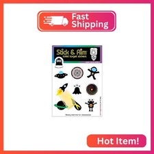 Color Change Target Stickers Space Edition with Sticker Applicator Tool for Easy