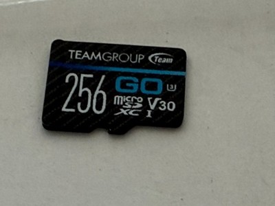 TEAMGROUP GO Card 256GB Micro SDXC UHS-I U3 V30 4K for 256GB, Card Card Only