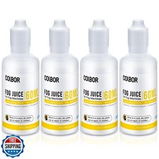 COLBOR Fog Machine Liquid Set, 2.03 fl oz 60ml 4 Fog Juice High