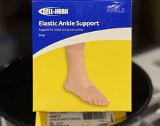 Bell Horn Elastic  Ankle Support Beige Medium