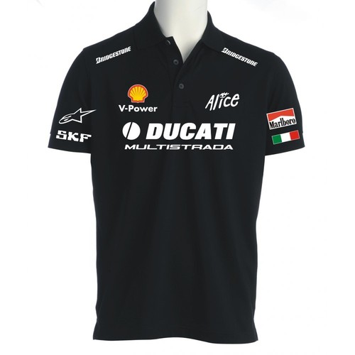 POLO DUCATI MULTISTRADA maglietta felpa YAMAHA t-shirt VALENTINO ROSSI  honda NE | eBay