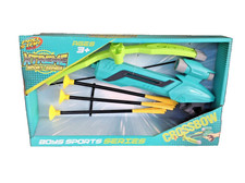 Toy Crossbow set Designed for Children Three Black Arrows with Yellow Suction Cu