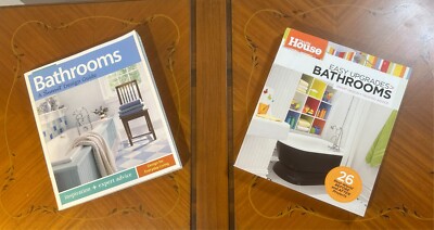'Bathrooms: A Sunset Design Guide' and 'This Old House Easy Upgrades