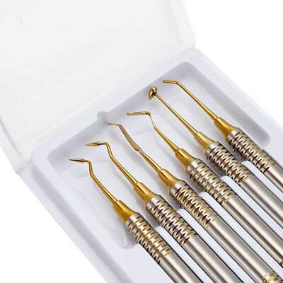 Dental Composite Resin Filling Instruments: 6Piece Set for Restorative Procedure