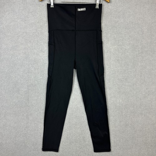 Emamaco Leggings WomensMedium W28xL23 Black Stretch Maternity Compression - Picture 2 of 9