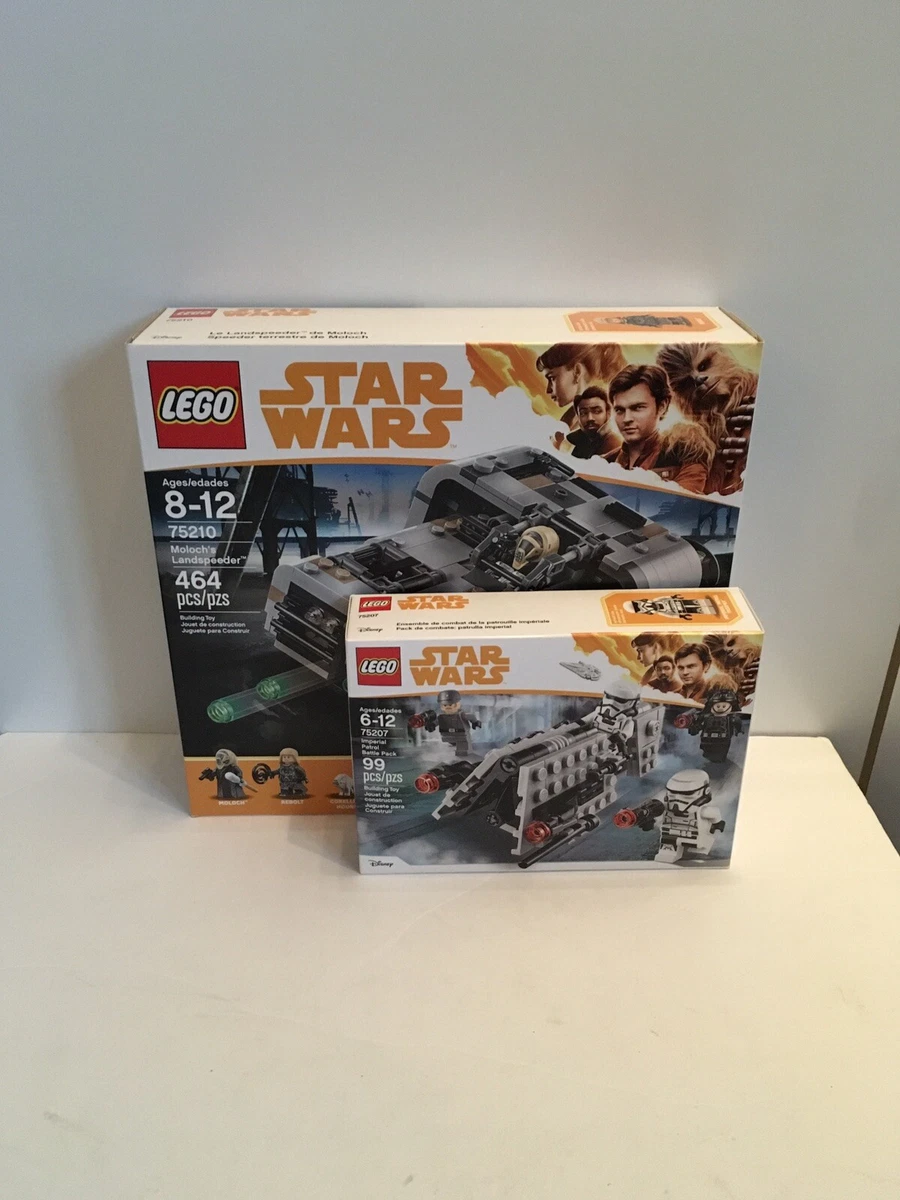 NEW Lego Star Wars Moloch s Landspeeder 75210 Imperial Patrol Pack 75207