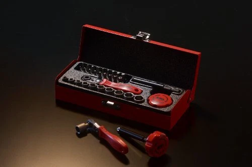 ANEX Ratchet Driver Compact Bit 52 Multi Set No525-28B - Image 3 of 3