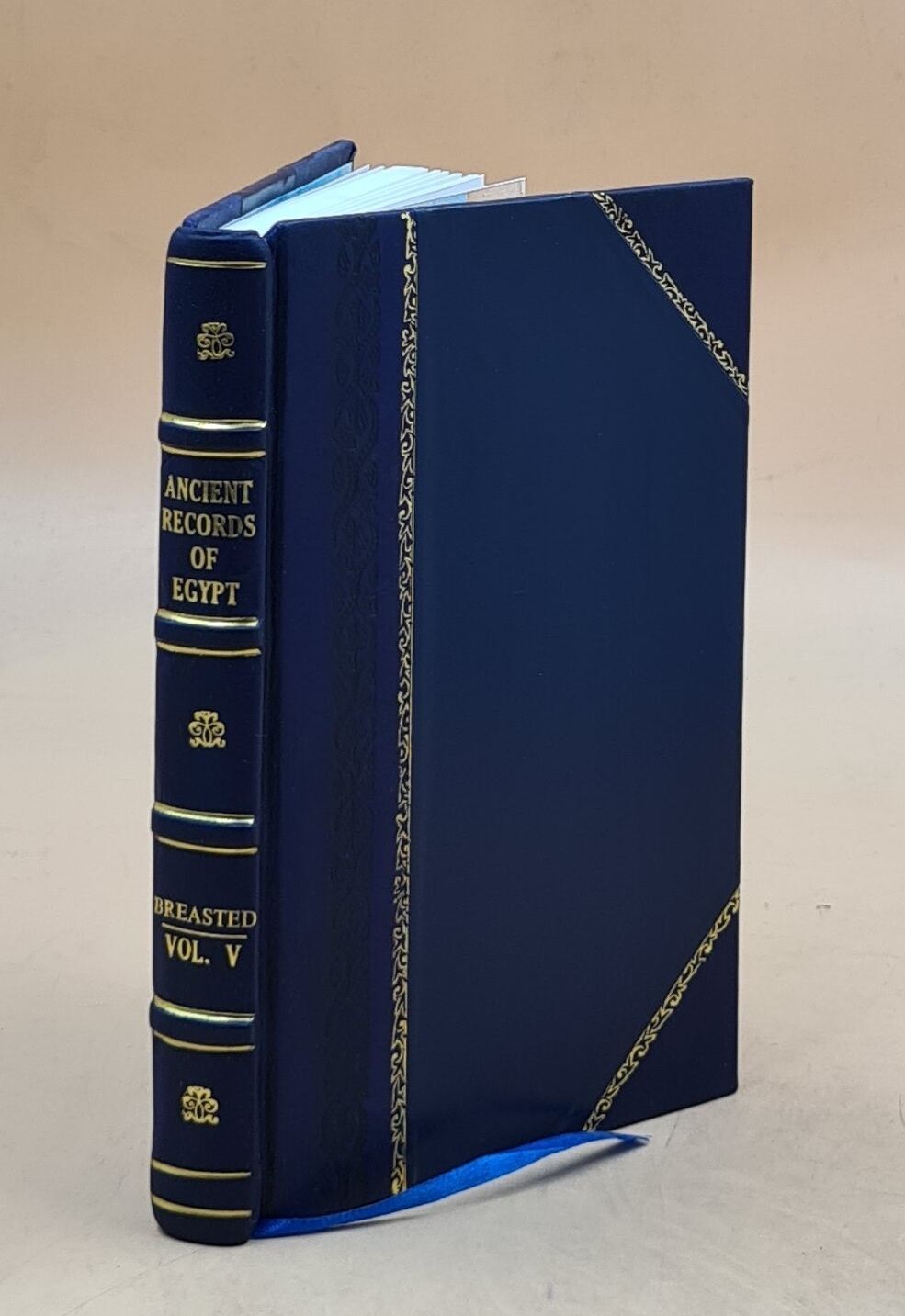 Ancient Records Of Egypt Historical Documents From The Earliest [Leather Bound]