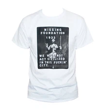 Missing Foundation T-shirt Industrial Metal Anarcho Punk Rock Unisex S-2Xl