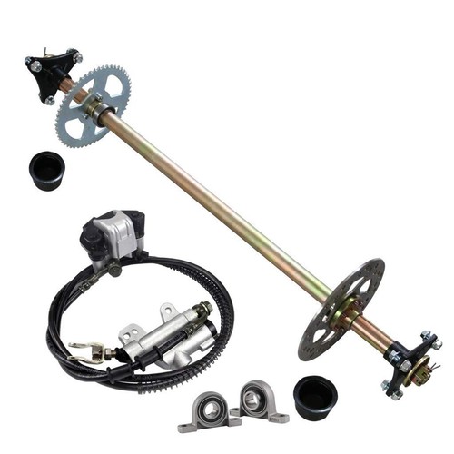 Go Kart Rear Live Axle Kit, Sprocket 