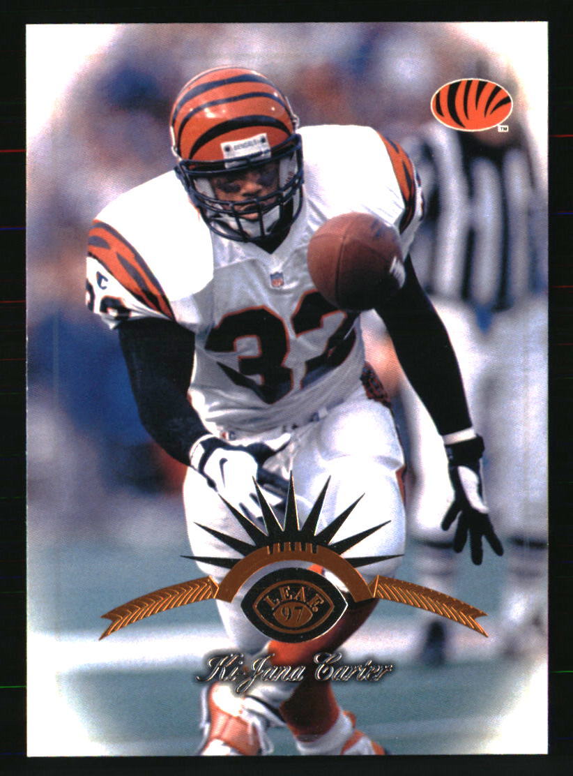 Ki-Jana Carter 1997 Leaf #72 FOOTBALL Card | eBay