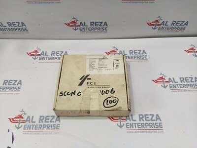 FCI DE09S064 CONN D-SUB RCPT 9POS SLDR CUP LOT OF 100 UNIT
