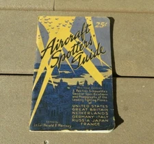 WWII Military Air Force Aircraft Spotters Guide By Harold Hartney