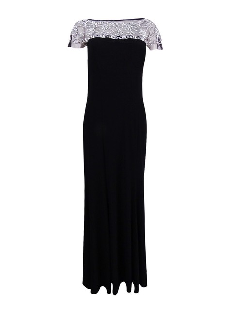 black tie evening gown