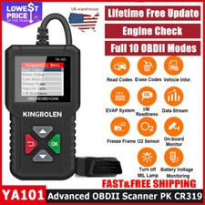 Automotive Obd Code Reader Obd2 Scanner Car Check Engine Fault Diagnostic Tool