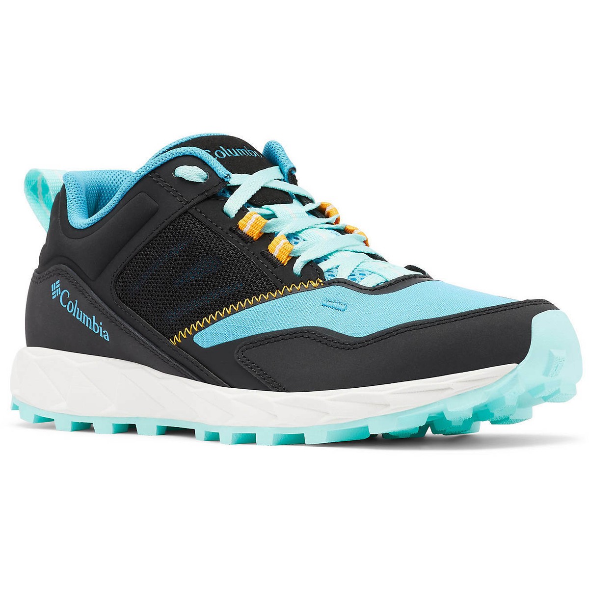 NIB COLUMBIA 1928511-434 WOMEN'S FLOW DISTRICT BLACK/BLUE HIKING