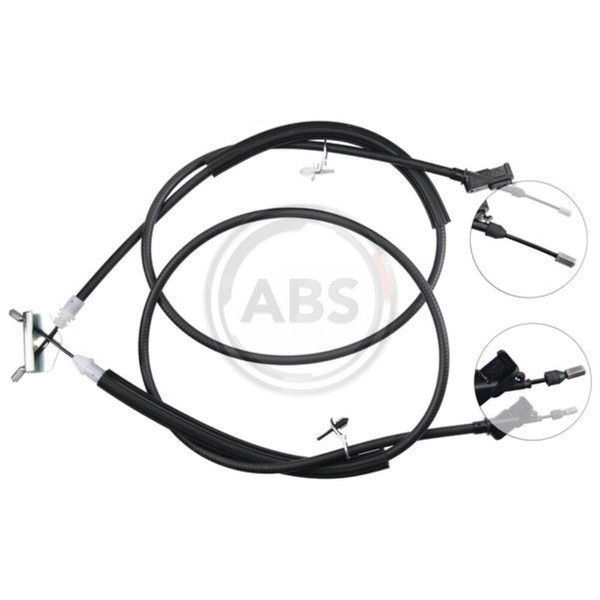 A.B.S. Handbremsseil Bremsseil Passend FüR Ford Focus II Da_ HCP DP FFS-image