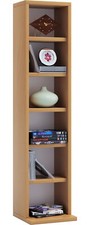 VCM Holz CD DVD Stand Aufbewahrung Deko Regal Elementa