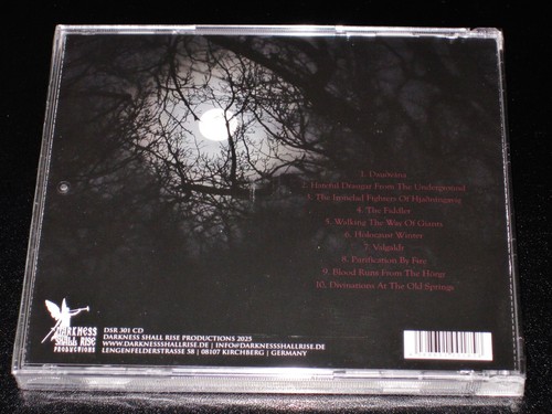 Hersir: Hateful Draugar From The Underground CD 2025 Darkness Shall Rise EU NEW - Imagen 2 de 2