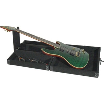 Grundorf GMT-003B Portable Guitar Maintenance Table, Black
