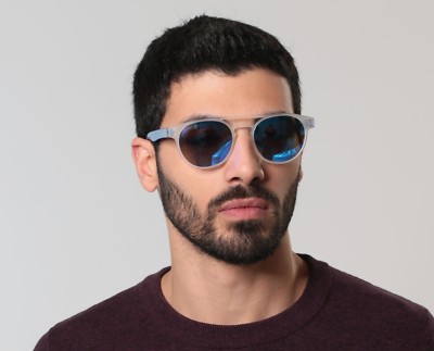 XLAB Occhiali Da Sole Uomo Donna Stile Moscot 8004 - Foto 4