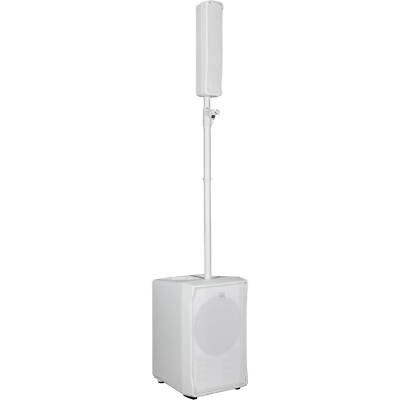 RCF EVOX JMIX8 Active 12'' 2-Way 1400WLine Array PA System w/ 8-Input Mixer WHT