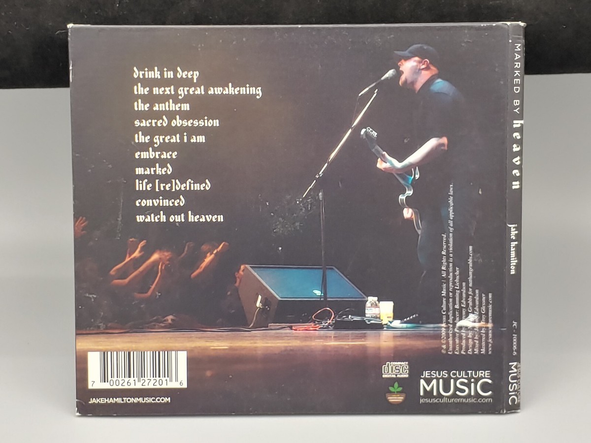 Marked By Heaven Jake Hamilton CD 2009 Jesus Culture Music