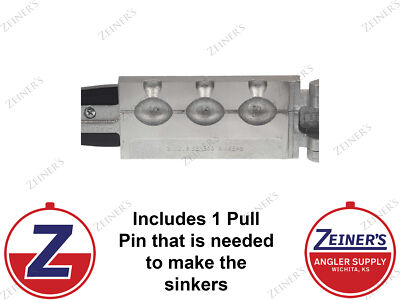 3252 New Do-It Egg Sinker Mold oz production style