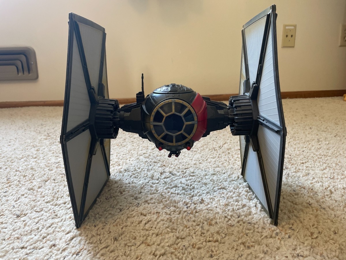 Star Wars First Order Special Forces TIE Fighter Desert Damage Toys-R-Us 