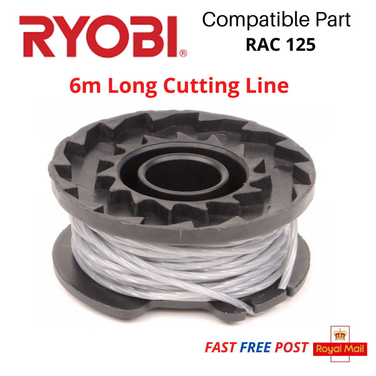 Spool Line Ryobi One Plus 18v OLT1832 RLT183220 RLT1825M13