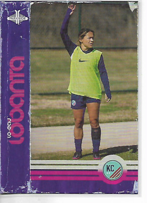 2021 Parkside NWSL Premier Edition Lo'eau Lobanta Vintage Insert Card