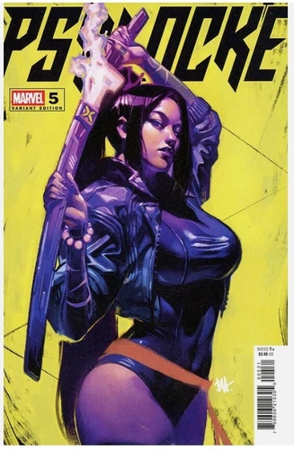 PSYLOCKE #5 MARVEL COMICS 2025 BEN HARVEY VARIANT NM